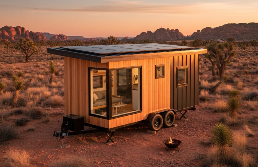 Tiny House mit Bad und Küche